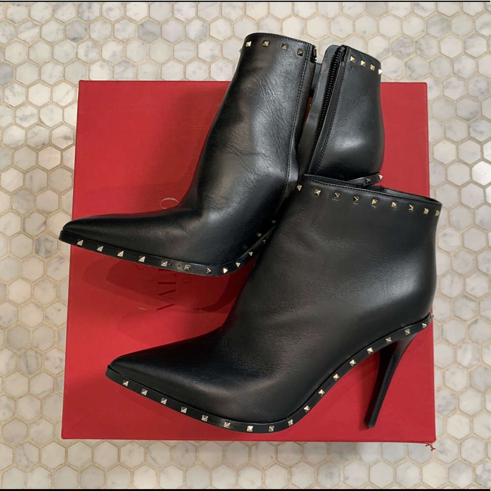 Valentino Heel Booties. Size 37